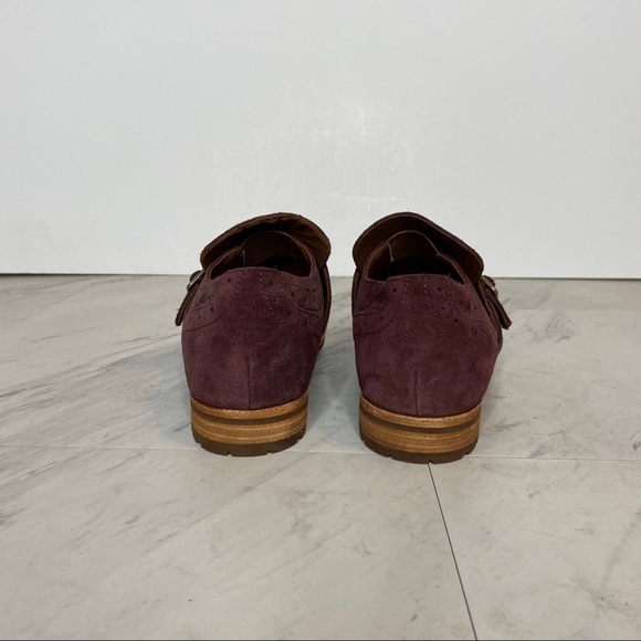 Kork Ease Bailee Kiltie Monk Strap Suede Shoe 7M - Picture 3 of 11